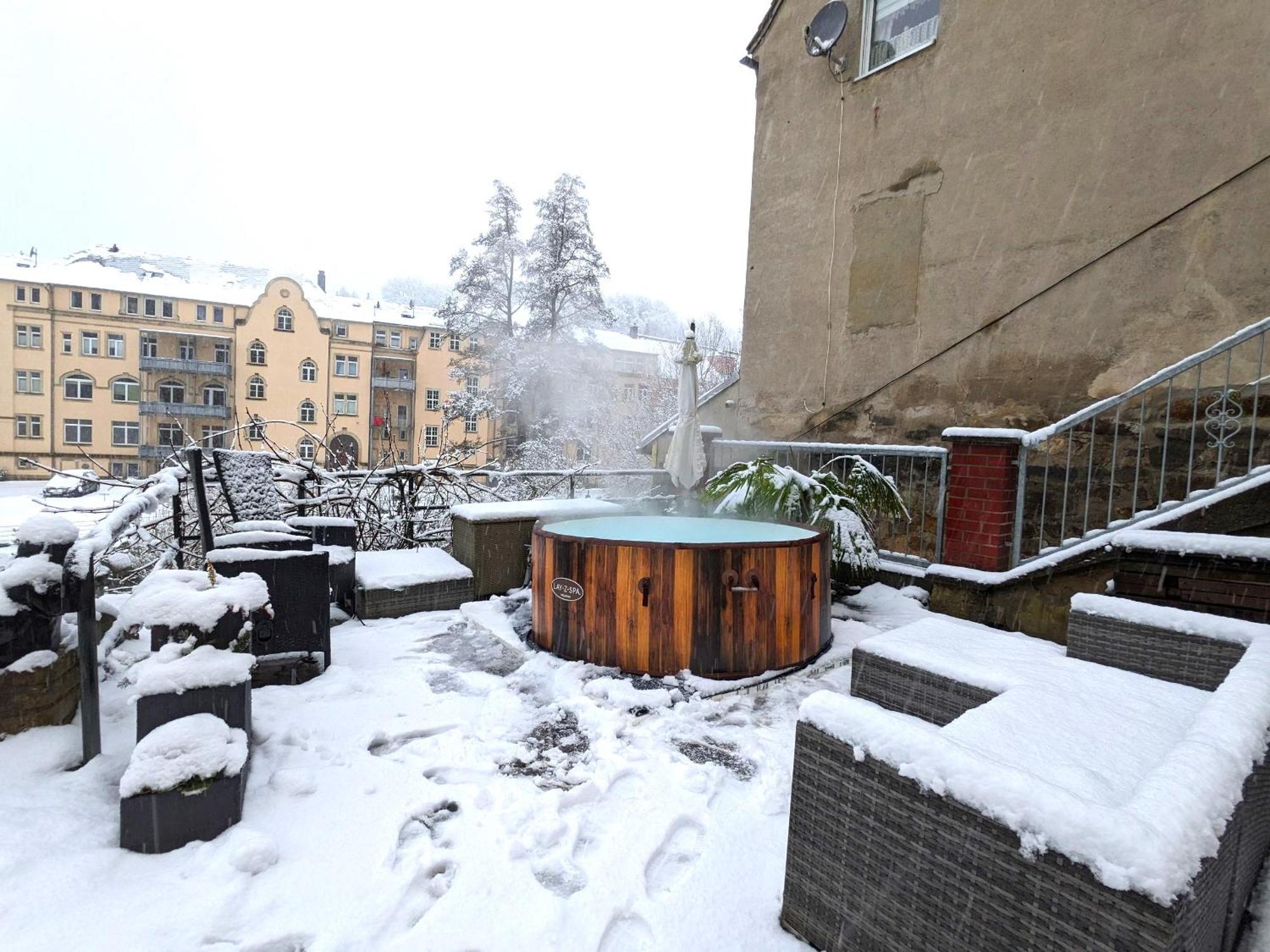 Hw1 - Urlaubsmagie - Sauna&Whirlpool Zum Entspannen Sebnitz Bagian luar foto